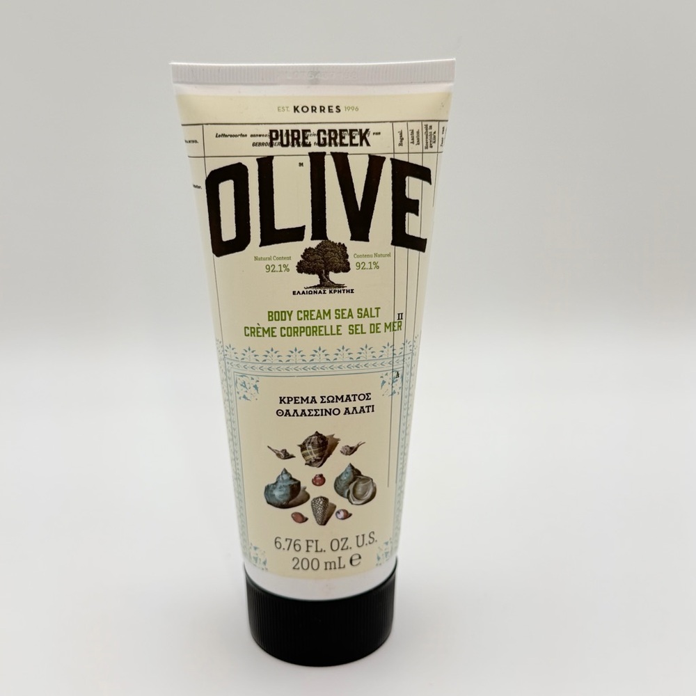 Korres Pure Greek Olive Body Cream Sea Salt 200mL